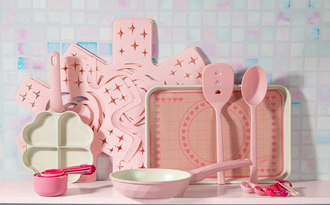 Paris Hilton 25 Piece Cookware and Bakeware Set