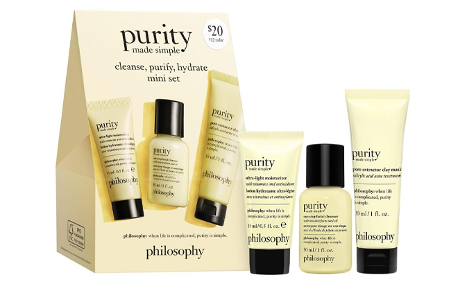Philosophy 3 Piece Purity Made Simple Set Philosophy 3 Piece Purity Made Simple Set