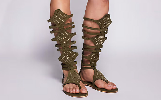 Public Desire Rome Gladiator Sandal