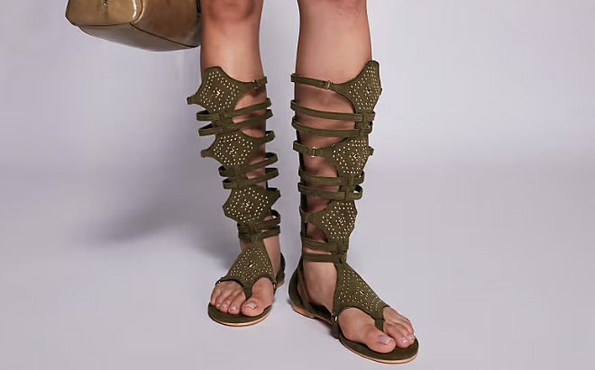 Public Desire Rome Gladiator Sandals
