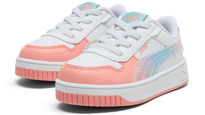 Puma Carina Street Sparkle Toddlers Easy On Sneakers