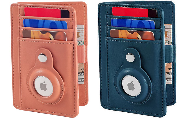 RFID Wallet with AirTag Holder