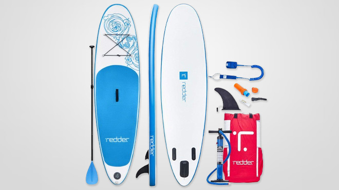 Redder Inflatable Stand Up Paddle Board with Accessories