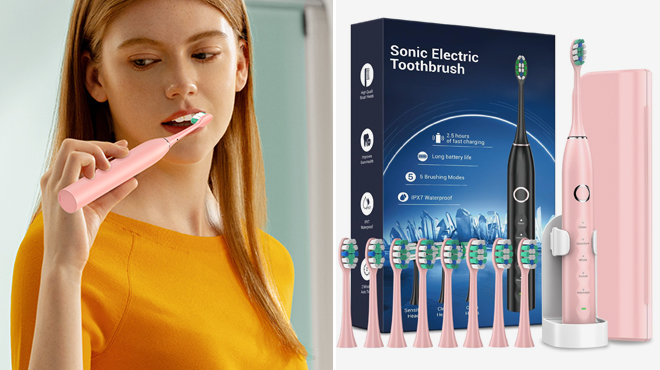 Rtauys S5 Sonic Electric Toothbrush Set