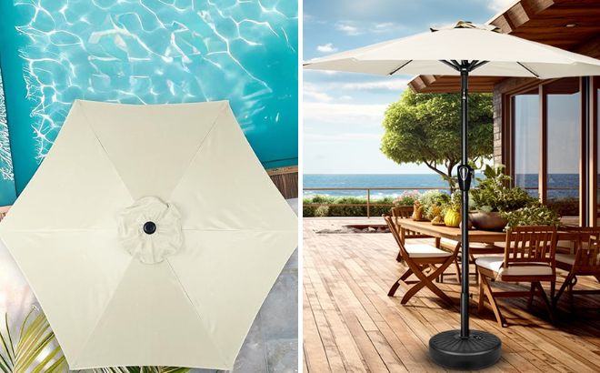 Simple Deluxe Patio Umbrella