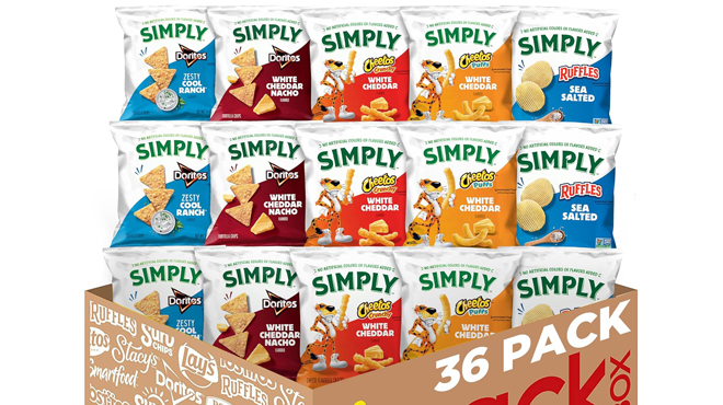 Simply Snacks 36 Count Variety Pack