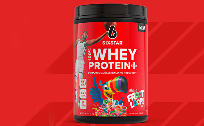 Six Star Whey Protein Powder Plus 1 8 Pounds