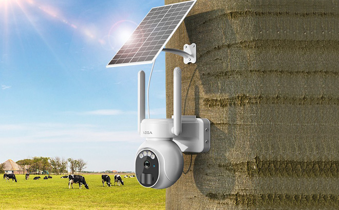 Solar Powered Security Camera
