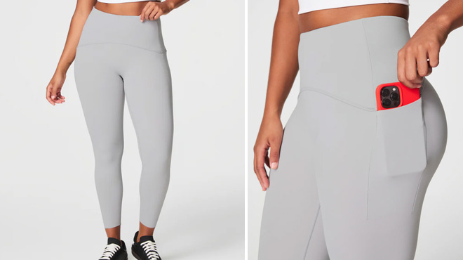 Spanx Booty Boost Side Pocket Leggings Spanx Booty Boost Side Pocket Leggings