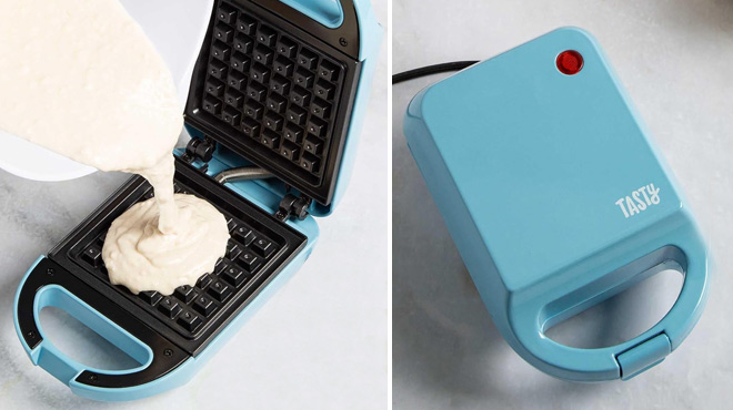 Tasty Mini Nonstick Waffle Maker Tasty Mini Nonstick Waffle Maker