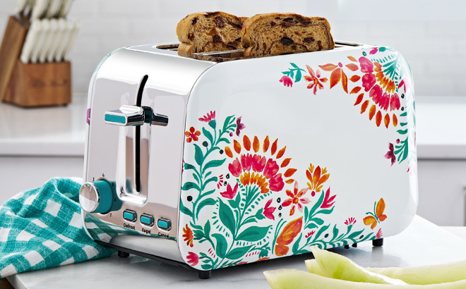 The Pioneer Woman 2 Slice Toaster