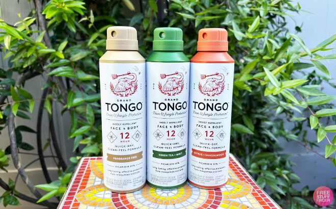 Three Tongo Insect Sprays Three Tongo Insect Sprays