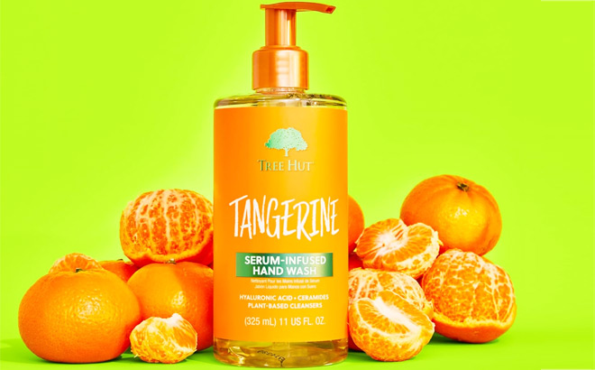 Tree Hut Tangerine Serum Infused Hand Wash