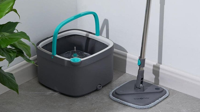 True Tidy Spin 800 TrueClean Mop and Bucket System