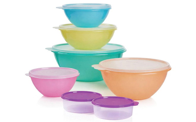 Tupperware 14 Piece Bowl Set