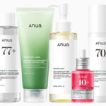 Various Anua Korean Skincare Products