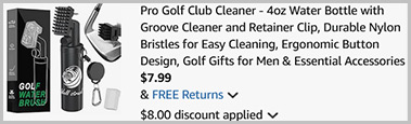 Vetance Pro Golf Club Cleaner Screenshot