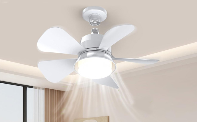 Vilicert Socket Fan Light