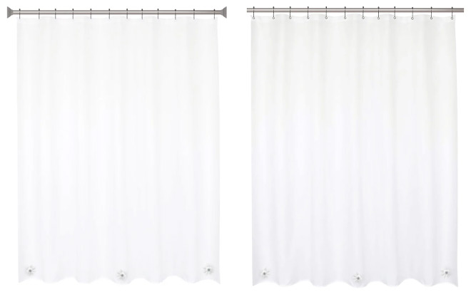 Wayfair Basics Peva Solid Color Single Shower Liner