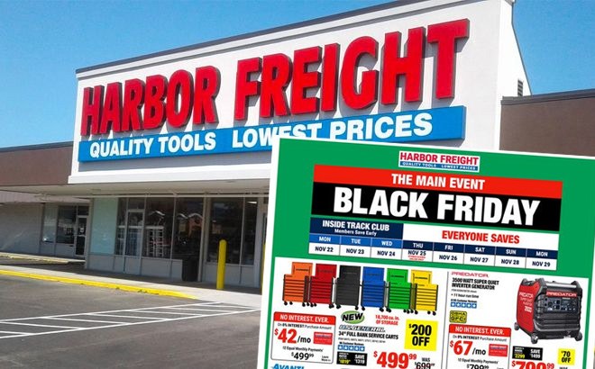 Harbor Freight Black Friday Ad 2021