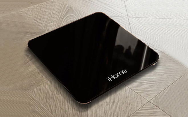 iHome Digital Battery Powered Bathroom Scale iHome Digital Battery Powered Bathroom Scale