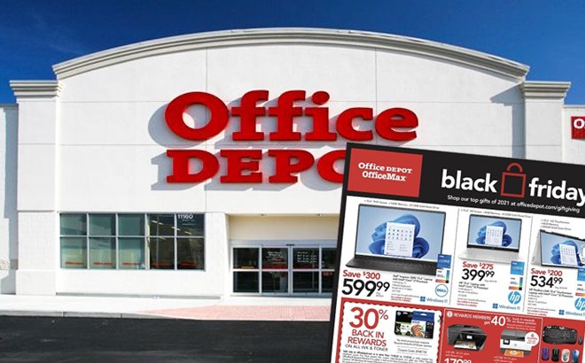 Office Depot Black Friday Ad 2021