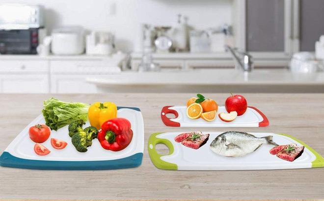 4 Piece Cutting Board Set