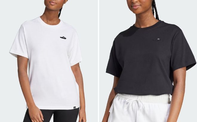 Adidas Womens Slide Graphic Tee
