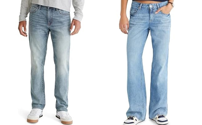Aeropostale Mens Straight Premium Air Jean