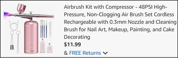 Airbrush Kit with Compressor Checkout