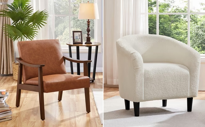 Alden Design Modern Accent Chair Alden Design Modern Accent Chair