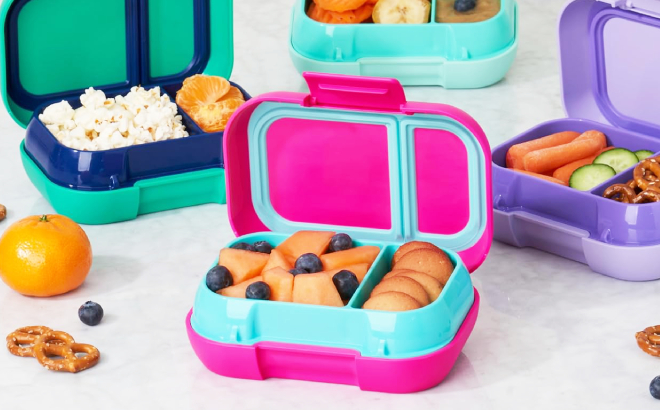 Bentgo Kids Snack 2 Compartment Bento Box Bentgo Kids Snack 2 Compartment Bento Box