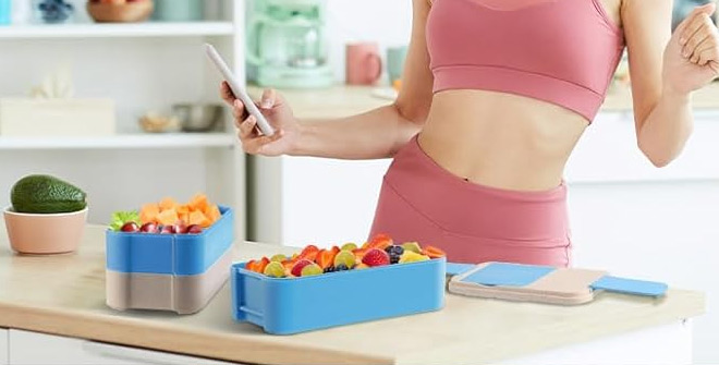 Bento Stackable Adult Lunch Box Bento Stackable Adult Lunch Box