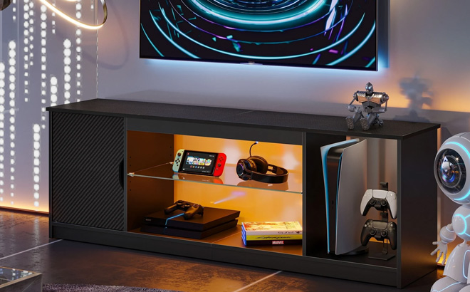 Bestier LED TV Stand
