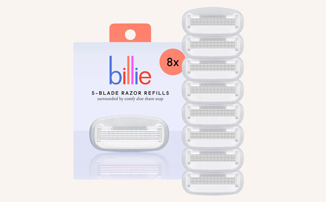 Billie Womens 5 Blade Cartridges Razor Refills Billie Womens 5 Blade Cartridges Razor Refills