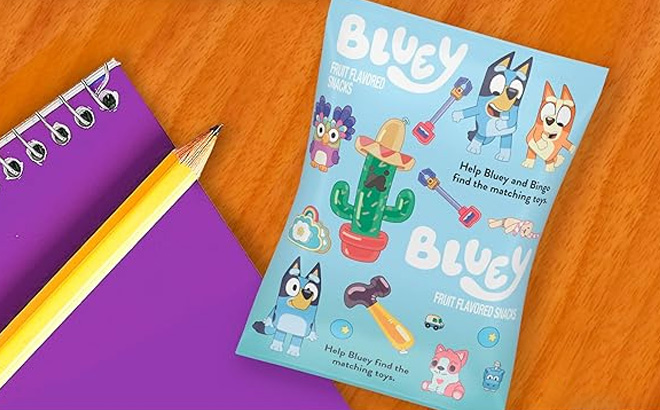 Bluey Fruit Flavored Snacks