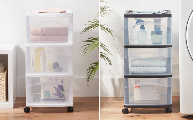 Brightroom 3 Drawer Medium Carts