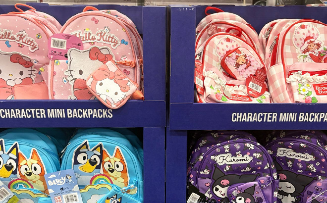 Character Mini Backpacks with Coin Purse at Sams Club