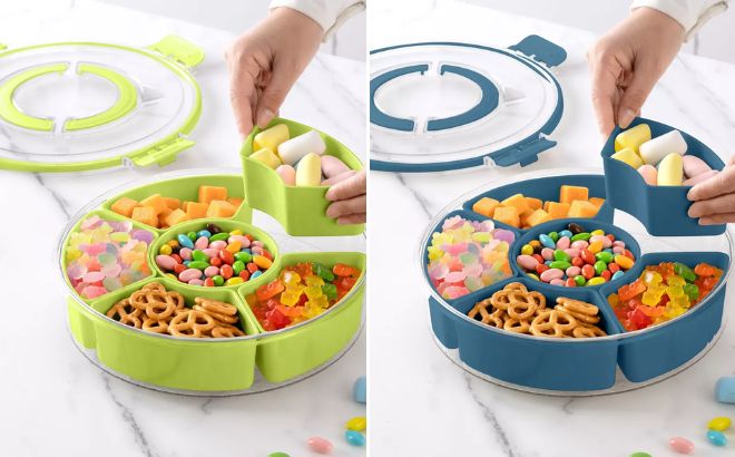 Cook With Color Lazy Susan Snack Box