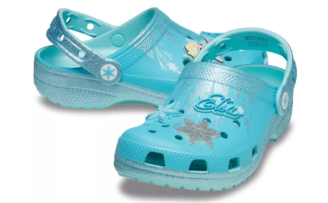 Crocs Kids Frozen Elsa Classic Clogs
