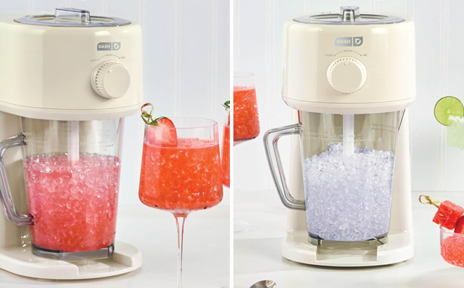 Dash Deluxe Shaved Ice and Slushy Makers