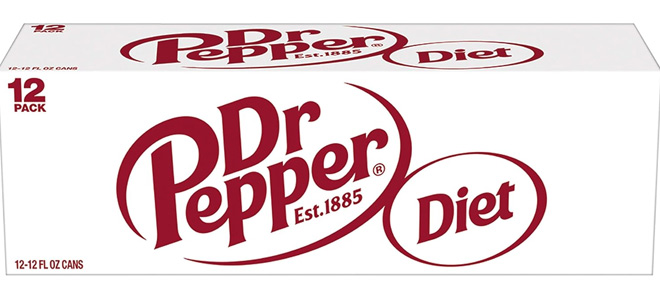 Diet Dr Pepper Soda 12 Pack Diet Dr Pepper Soda 12 Pack