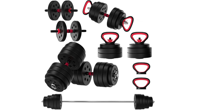 FitRx SmartBell Gym Adjustable Dumbbell Set