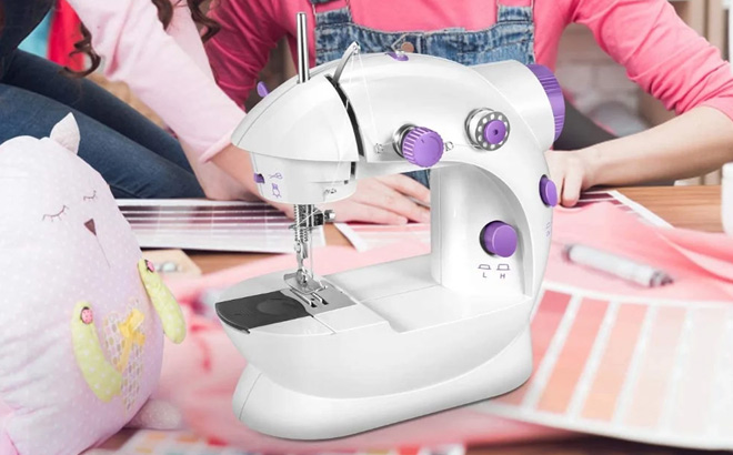 Fixdono Mini 111 Piece Portable Sewing Machine