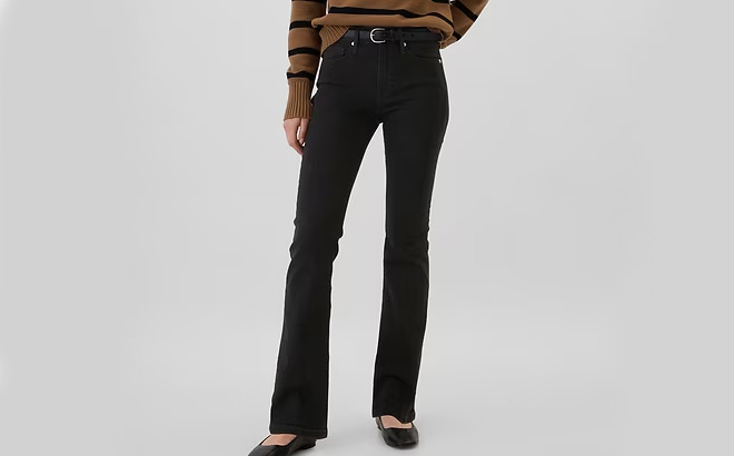 GAP Factory Mid Rise Baby Boot Jeans GAP Factory Mid Rise Baby Boot Jeans