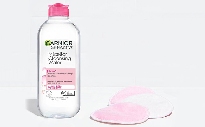Garnier Micellar Water and Eco Pad Starter Kit