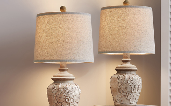 Gracie Oaks Table Lamp Set Gracie Oaks Table Lamp Set