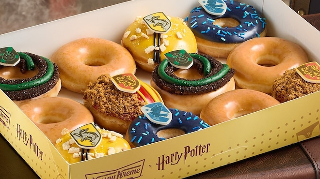 Harry Potter House of Hogwarts x Krispy Kreme Doughnuts Harry Potter House of Hogwarts x Krispy Kreme Doughnuts