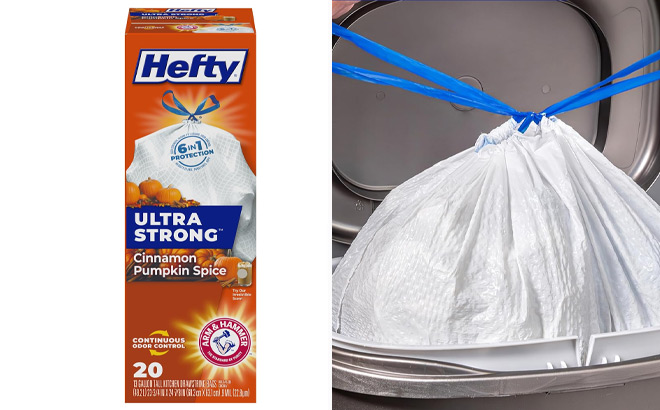 Hefty 20 Count Trash Bags Hefty 20 Count Trash Bags