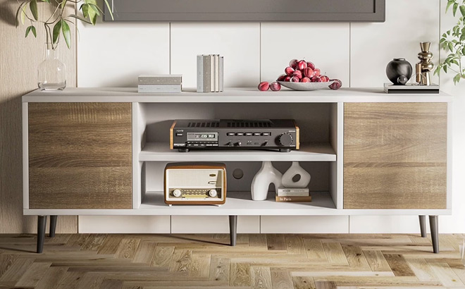 Homall 65 Inch Modern TV Stand with Storage Drawers